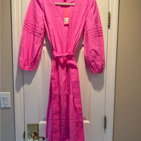 Lilly Pulitzer Laylee Knee Length Dress in Plumeria Pink - Picture 5 of 8